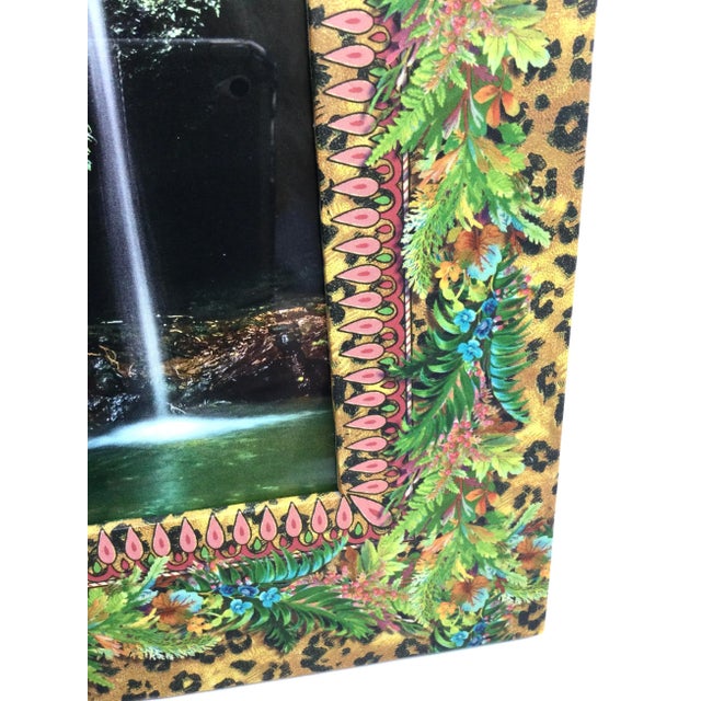 1980s Jungle Theme Studio Photo Frame For Sale In Portland, ME - Image 6 of 13