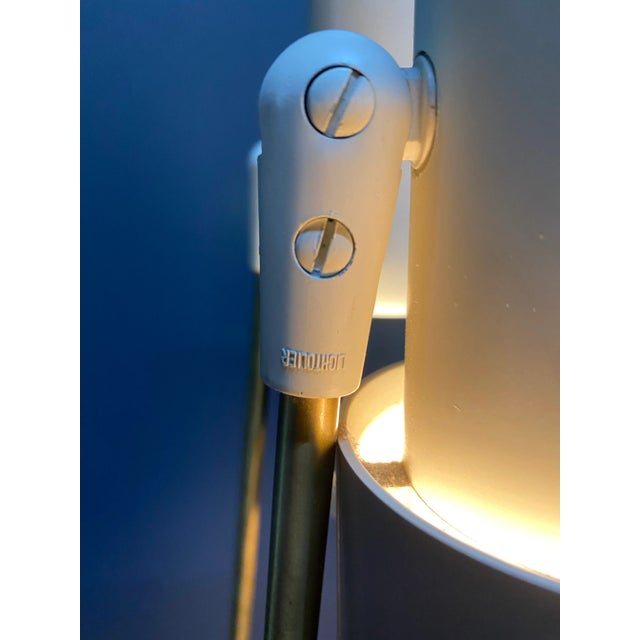 1960s Gerald Thurston for Lightolier Double Cone Lamp For Sale - Image 5 of 9