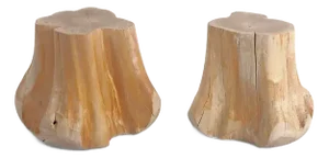 Onion Shape Organic Accent or Side Table 12.2