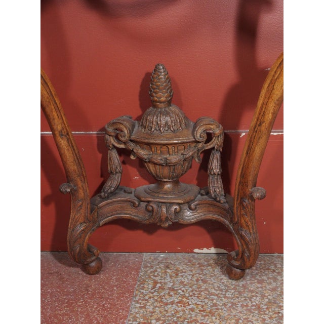 Louis XV Epoch Console With Marble Top For Sale - Image 4 of 10