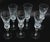 Tall Crystal Champagne Glasses, 1890s, Set of 6 For Sale - Image 8 of 10