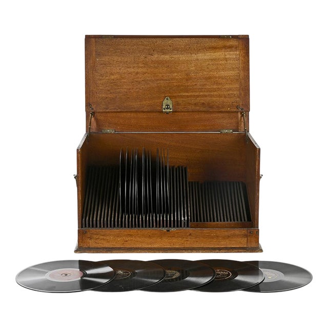 Storage Trunk for Vinyl For Sale