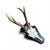 Cabin 1980s Roe Deer Trophy 17 Black Forest Antlers Mount For Sale - Image 3 of 5