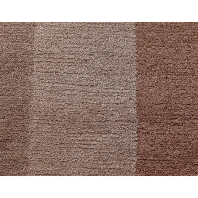Modern Art Deco-Inspired Tibetan Wool Rug by Doris Leslie Blau For Sale - Image 4 of 6