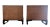 Vintage Joeson Style Kayaki Wood Korean Nightstands / Bandaji Chests With Copper & Brass Hardware, Cabinets or Side Tables - A Pair For Sale - Image 10 of 13