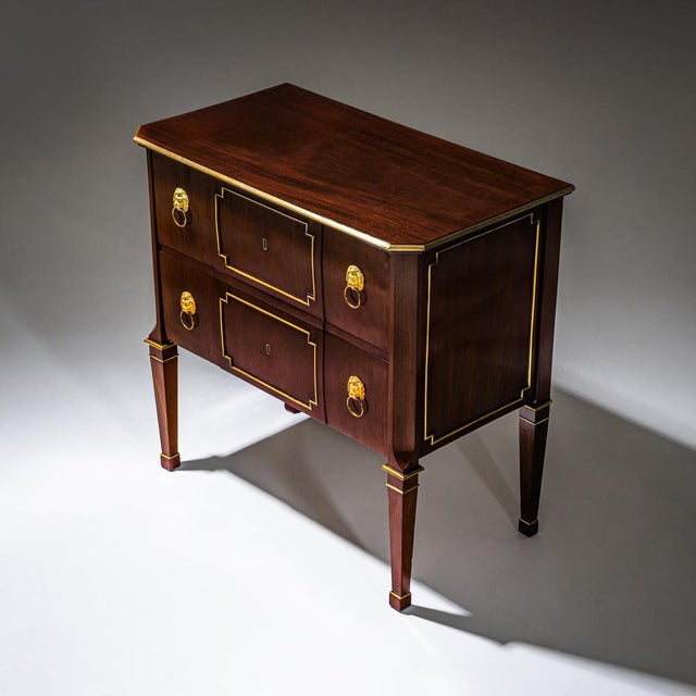 Neoclassical Chest of Drawers, Western Germany, 1800 For Sale - Image 4 of 9