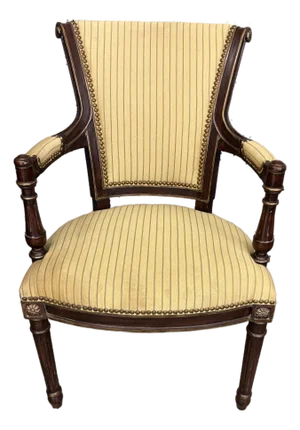 1990s Louis XVI Style Arm Chair