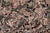 Shabby Chic 1990's Floral Pak-Persian Black/Gray Wool Round Rug- 7'11'' X 8'0'' For Sale In New York - Image 6 of 9