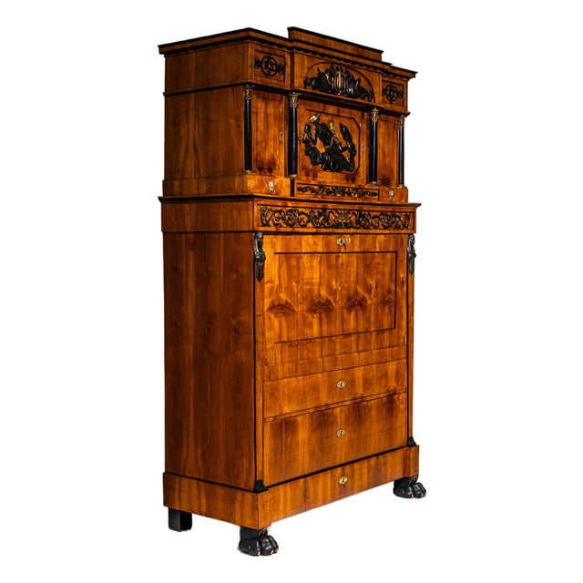 Antique Empire Secretaire, 1815 For Sale