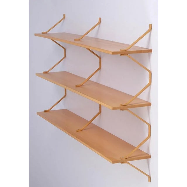 Shelves Model Mi 1050 attributed to Bruno Mathsson, Sweden, 1960s, Set of 2 For Sale - Image 12 of 13