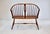 Early 20th C. Windsor Bench Settee For Sale - Image 10 of 14