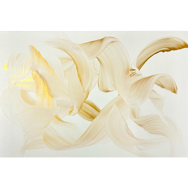 2020s Contemporary Abstract Acrylic on Canvas "The Sound of Disagreement" by Nikolaos Schizas For Sale - Image 5 of 5