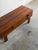 Rosewood Low Chest Entry Bench Drawers Symmetrical Grain Storage Sweden 1960s For Sale - Image 9 of 10