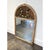 Wood French Art Deco Oak Figural Trumeau Mantel Mirror For Sale - Image 7 of 9