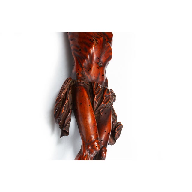 Fine Carved Boxwood 17th Century Jansenist Corpus Christi For Sale - Image 14 of 18