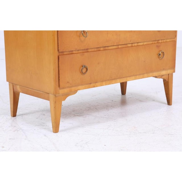 Brown Vintage Chest of Drawers, 1960s For Sale - Image 8 of 11