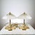 Murano Glass and Brass Table Lamps, Set of 3 For Sale - Image 9 of 9