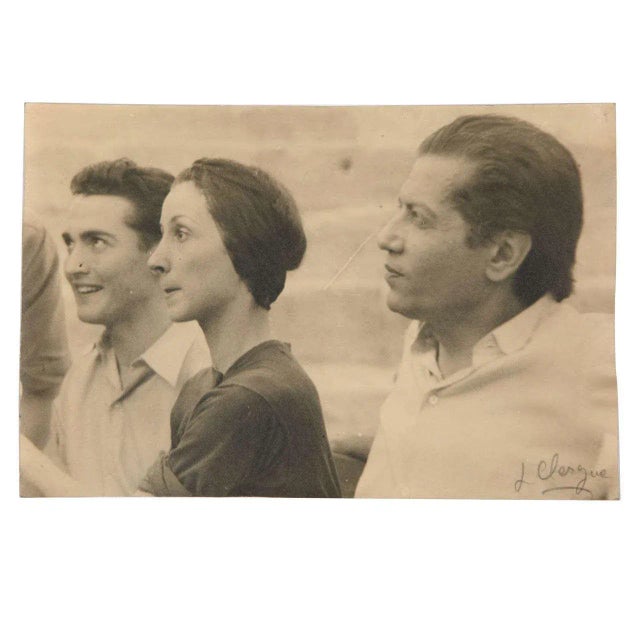 Black Serge Lifar Photograph by Lucien Clergue, 1954 For Sale - Image 8 of 8