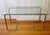 Postmodern Vintage 1970s/1980s Postmodern Tubular Brass and Glass Console Table, Desk, or Small Dining Table For Sale - Image 3 of 8