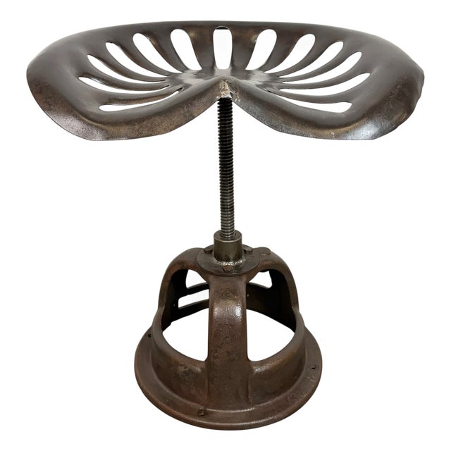 Vintage Industrial Swivel Chair, 1950s For Sale