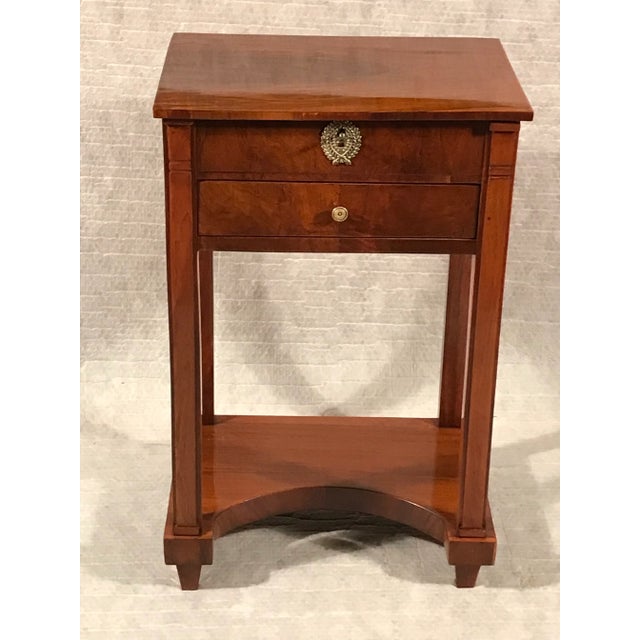 Early 19th Century Biedermeier Side or Sewing Table, Germany 1820 For Sale - Image 5 of 8