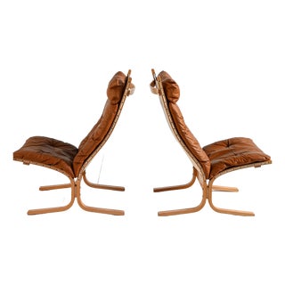 Siesta Armchairs by Ingmar Relling for Westnofa, Norway, 1960s, Set of 2 For Sale