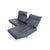Mid-Century Sofa DS 450 in Leather Black Blue from de Sede For Sale - Image 10 of 15