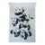Vintage Ink Wash Painting of Pandas by j.p. Gaston, Sumi-E Style on Rice Paper, Signed. For Sale
