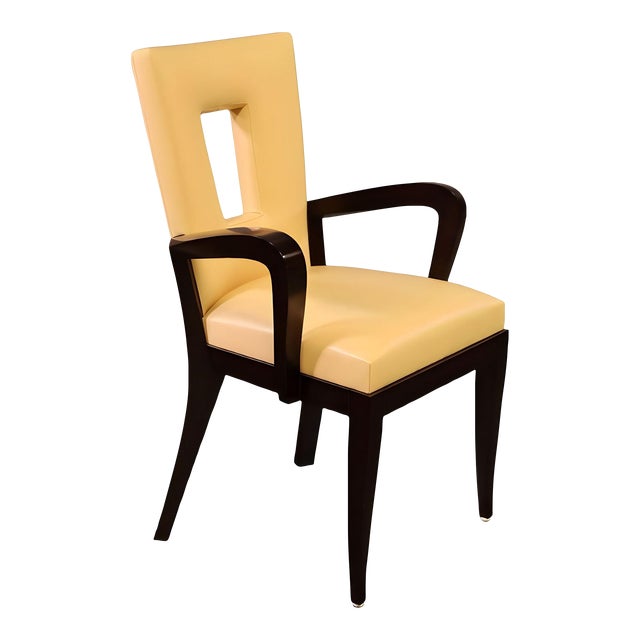 Dakota Jackson "Cadette Ii" Leather Armchair For Sale