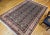 Vintage room size Tabriz Afshan in a rare and highly desirable all over geometric Caucasian Kuba pattern. The beautiful...