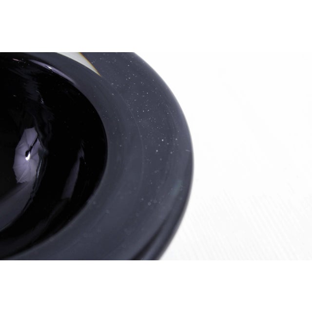 Glass Glass Atoll Bowl by Ann Ehrner by Kosta Boda, 1980s For Sale - Image 7 of 11