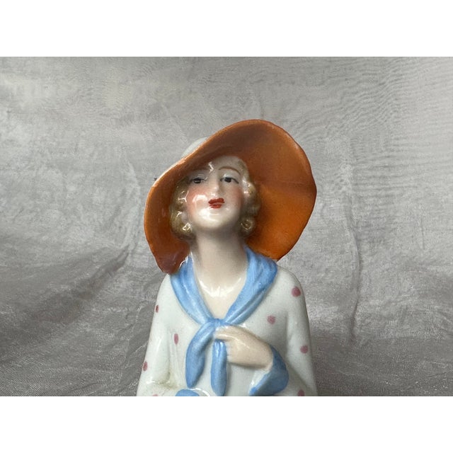 Fasold & Stauch German Porcelain Flapper Girl Figurine For Sale - Image 12 of 13