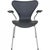 3207 Seven Armchair in Black Classic Leather by Arne Jacobsen, 2010s For Sale - Image 14 of 14