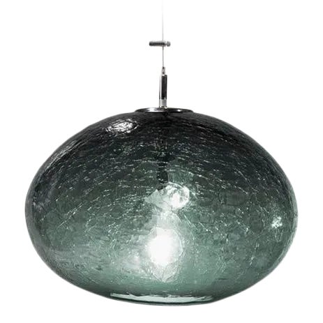 Orbit Pendant Light from the Boa Lantern Collection in Slate For Sale
