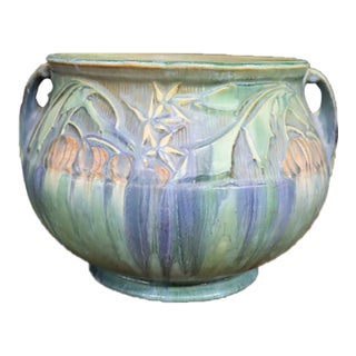 Roseville Pottery Baneda Jardiniere, Pattern 626-8 For Sale