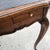 Wood Mid 19th Century Antique Leather Top Walnut Game Table W/Swing-Out Drawers For Sale - Image 7 of 10