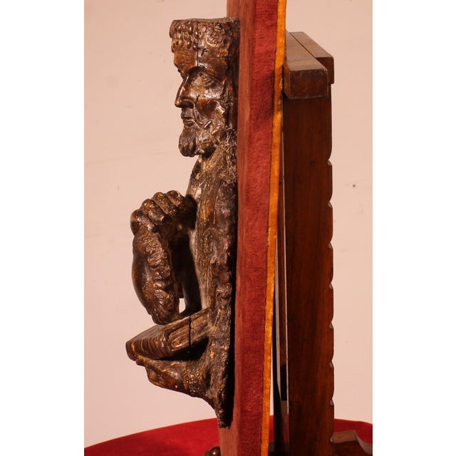 Renaissance Saint Bartholomew in Walnut, 1600s For Sale - Image 13 of 15