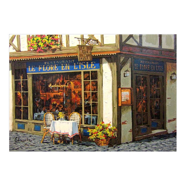 Viktor Shvaiko "Rendezvous" From Jewels I Suite Hand Signed Stretched Canvas For Sale