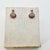 Metal 1970s Vintage Southwestern Boho Chic Judith Jack Sterling & Pink Rhodochrosite Drop Dandle Earrings - A Pair For Sale - Image 7 of 8