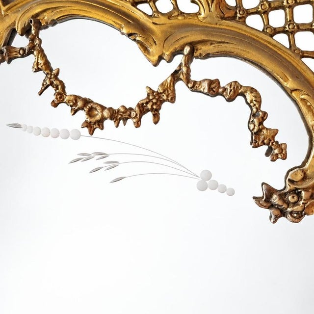 Louis XV Bronze Mirror For Sale - Image 6 of 9