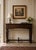 Mid-Century Italian Walnut and Burl Wood Console Table, 1950s For Sale - Image 9 of 10