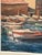 Ellis Wallin, Boats in the Harbor, 1950s, Oil on Canvas, Framed For Sale - Image 11 of 18