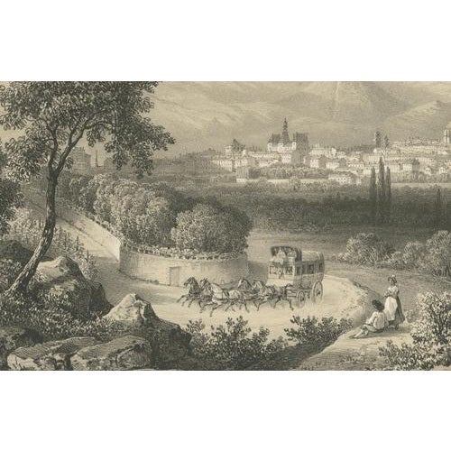 Mid 19th Century After Silvant, Clermont Ferrand, 1849, Lithograph For Sale - Image 5 of 9