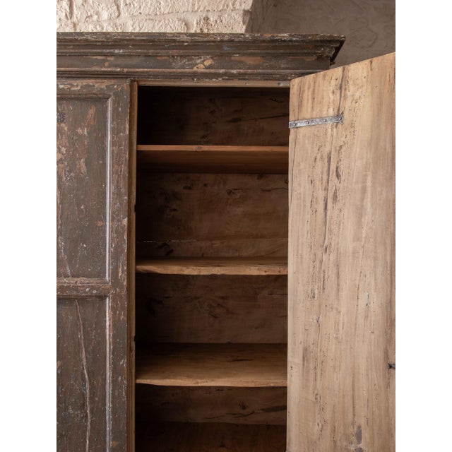 Tuscan Cabinet in Patina, 1700s For Sale - Image 3 of 10