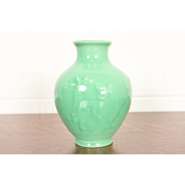 Rookwood Pottery Arts & Crafts Glazed Ceramic Art Pottery Vase, 1933 For Sale - Image 9 of 9