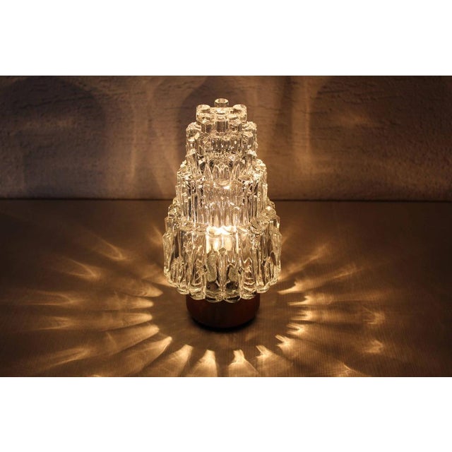 Art Deco Glass Table Lamp, 1930s For Sale - Image 3 of 11