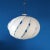 White Large Mid-Century Italian Model Alicante Ceiling Lamp by Carlo Ponzio for Guzzini, 1970s For Sale - Image 8 of 8