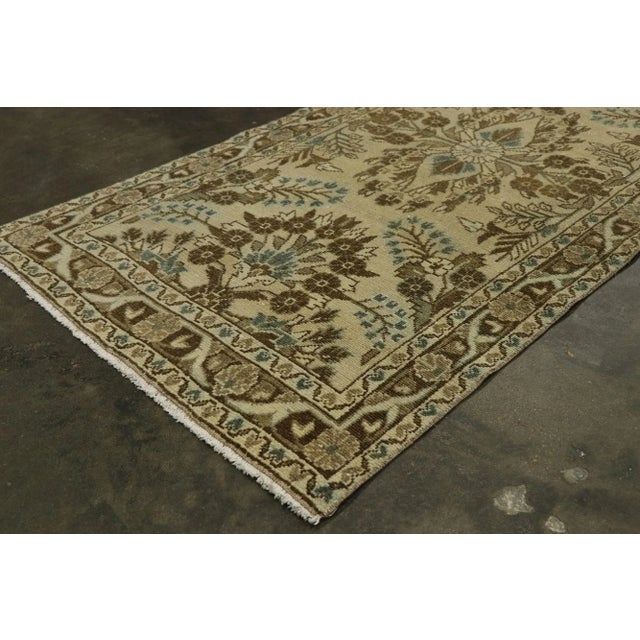 Textile Vintage Persian Hamadan-Long Hallway Runner - 02'08 X 28'01 For Sale - Image 7 of 10