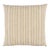 Schumacher x Mark D. Sikes Lucy Stripe 18" Pillow In Neutral For Sale