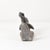 Stone Gray Early 20th Century Shona Stone Elephant Sculpture Bookend For Sale - Image 8 of 9